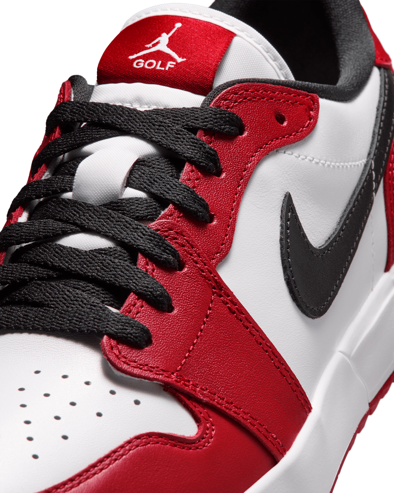 NIKE公式】エア ジョーダン 1 LOW G スパイク 'Varsity Red and White
